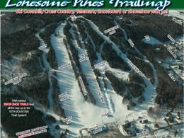 Pistenplan Lonesome Pine Trails – Fort Kent