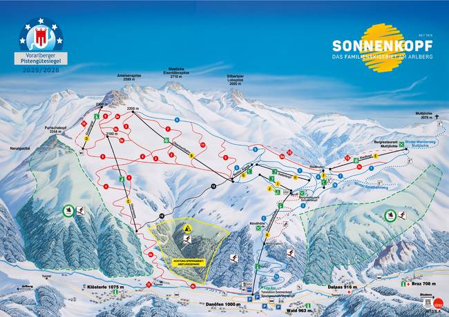 Sonnenkopf – Klösterle Sonnenkopf – Klösterle