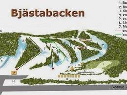 Pistenplan Bjästabacken