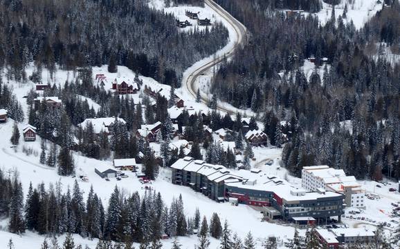 Monashee Mountains: Unterkunftsangebot der Skigebiete – Unterkunftsangebot Red Mountain Resort – Rossland