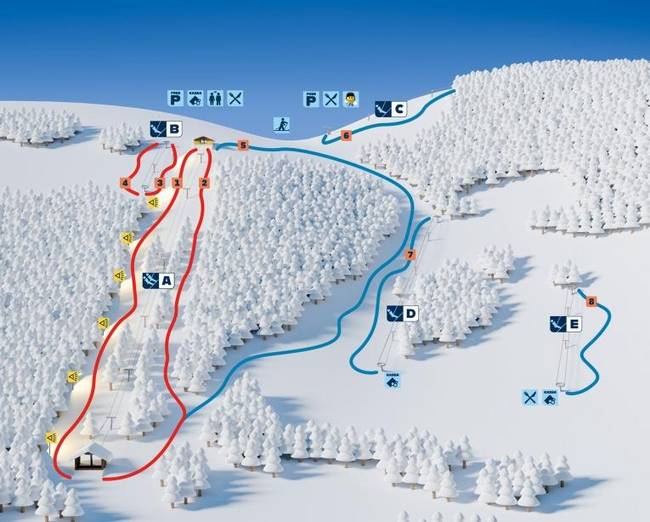 Šachty – Vysoké nad Jizerou Šachty – Vysoké nad Jizerou