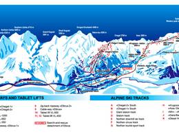 Pistenplan Mt. Cheget