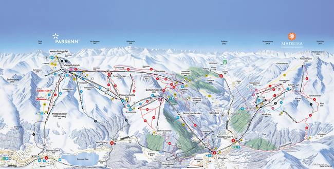 Parsenn/Madrisa (Davos Klosters) Parsenn/Madrisa (Davos Klosters)