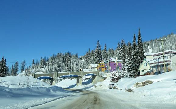 North Okanagan: Anfahrt in Skigebiete und Parken an Skigebieten – Anfahrt, Parken SilverStar