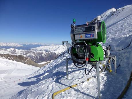 Schneesicherheit Tux-Finkenberg – Schneesicherheit Hintertuxer Gletscher