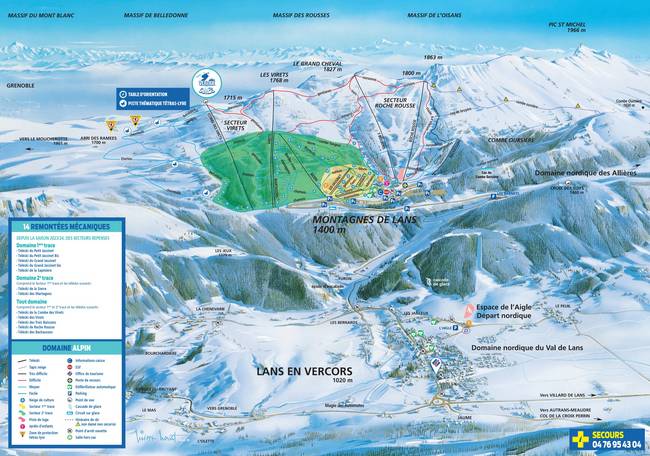 Lans en Vercors/Montagnes de Lans Lans en Vercors/Montagnes de Lans