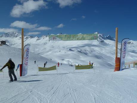 Skigebiete für Anfänger in den Grajischen Alpen – Anfänger Tignes/Val d'Isère