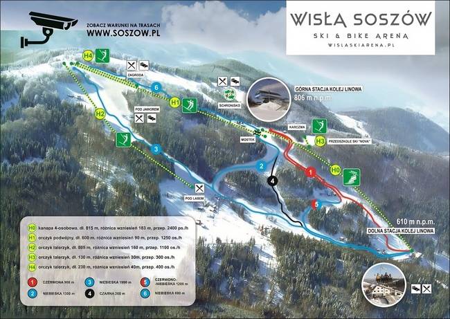 Soszów – Jawornik (Wisła) Soszów – Jawornik (Wisła)